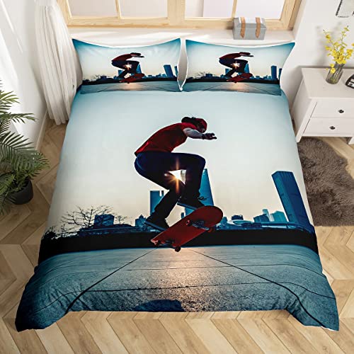 Firefighter Duvet Cover Set Full Size,American Flag Geometric Stripes Bedding Set,Boys Girls Adults Room Decor,Fire Fighting Truck Tools Comforter Cover,Red Black Fashion Quilt Cover,2 Pillowcases