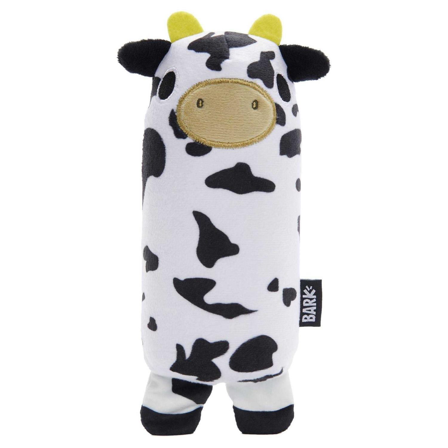 BARK Super Chewer Cow Dog Toy - Pet Supplies online store