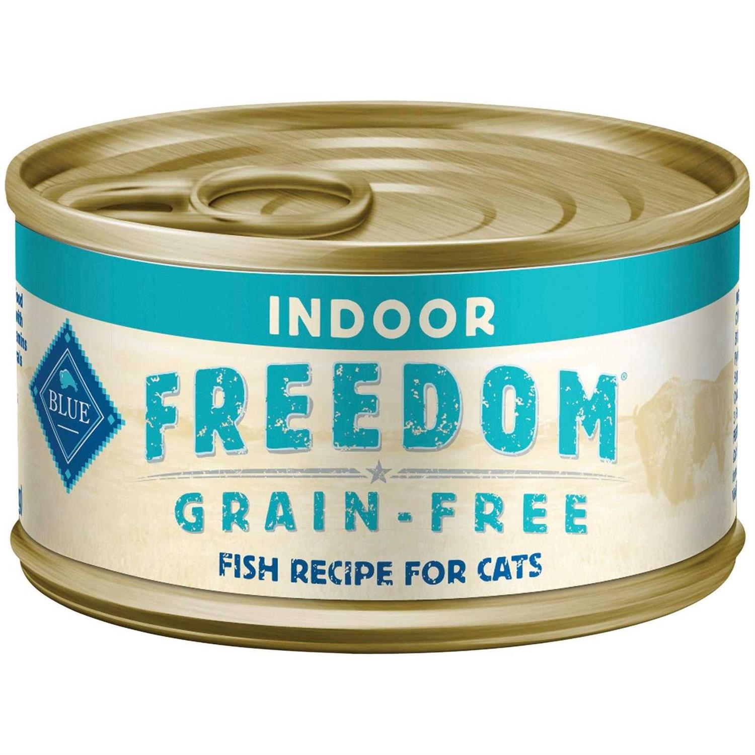 Blue Buffalo Freedom Grain-Free Indoor Canned Cat Food - Pet Supplies online store
