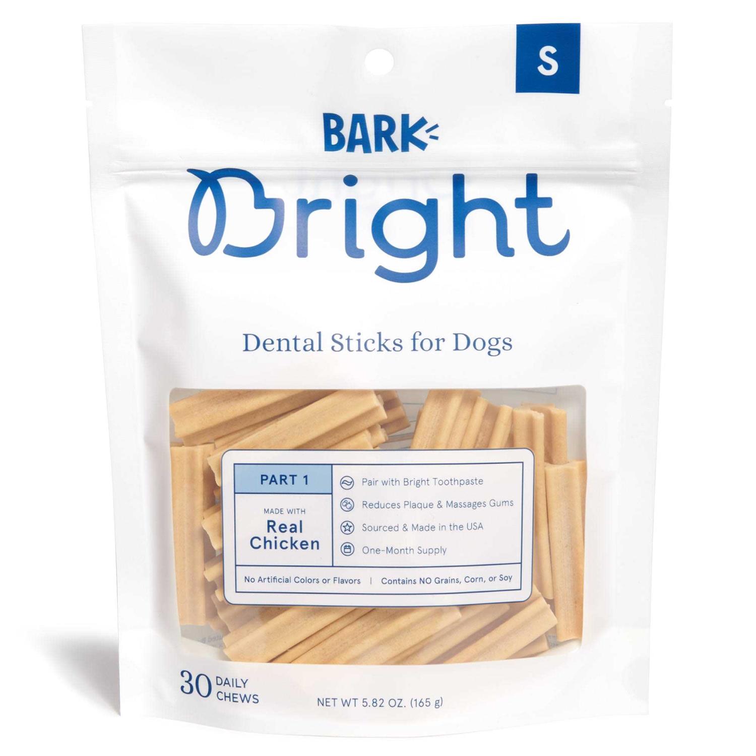 Bark Bright Dental Sticks for Large Dogs Chews - Pet Supplies online store