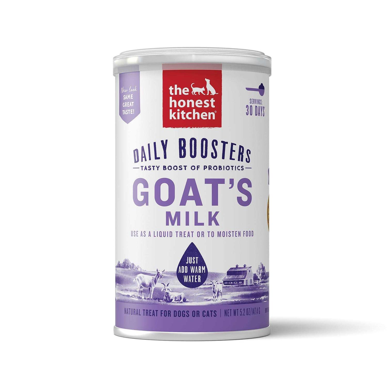The Honest Kitchen Instant Goat's Milk with Probiotics - Pet Supplies online store