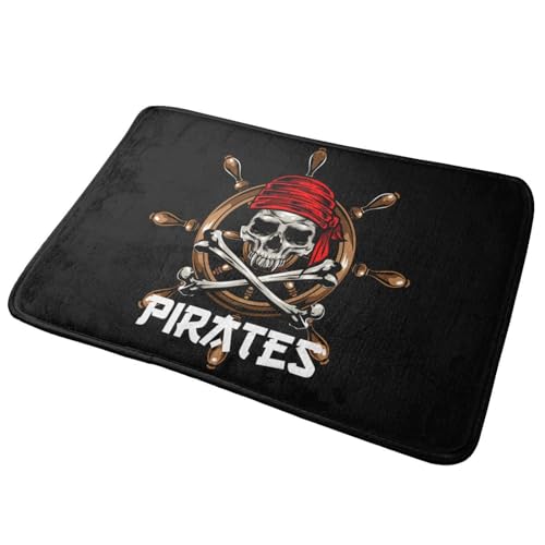 Be Captain and Pirate Ultra Soft Area Rug for Living Room Indoor Decoration Non Slip Carpet Bedroom Mat Nursery Office Home Decor