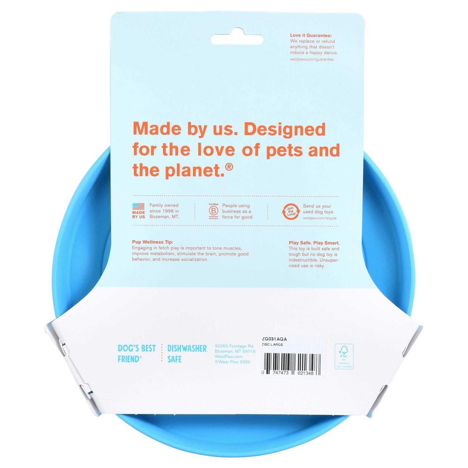 West Paw Zisc Dog Toy - Pet Supplies online store