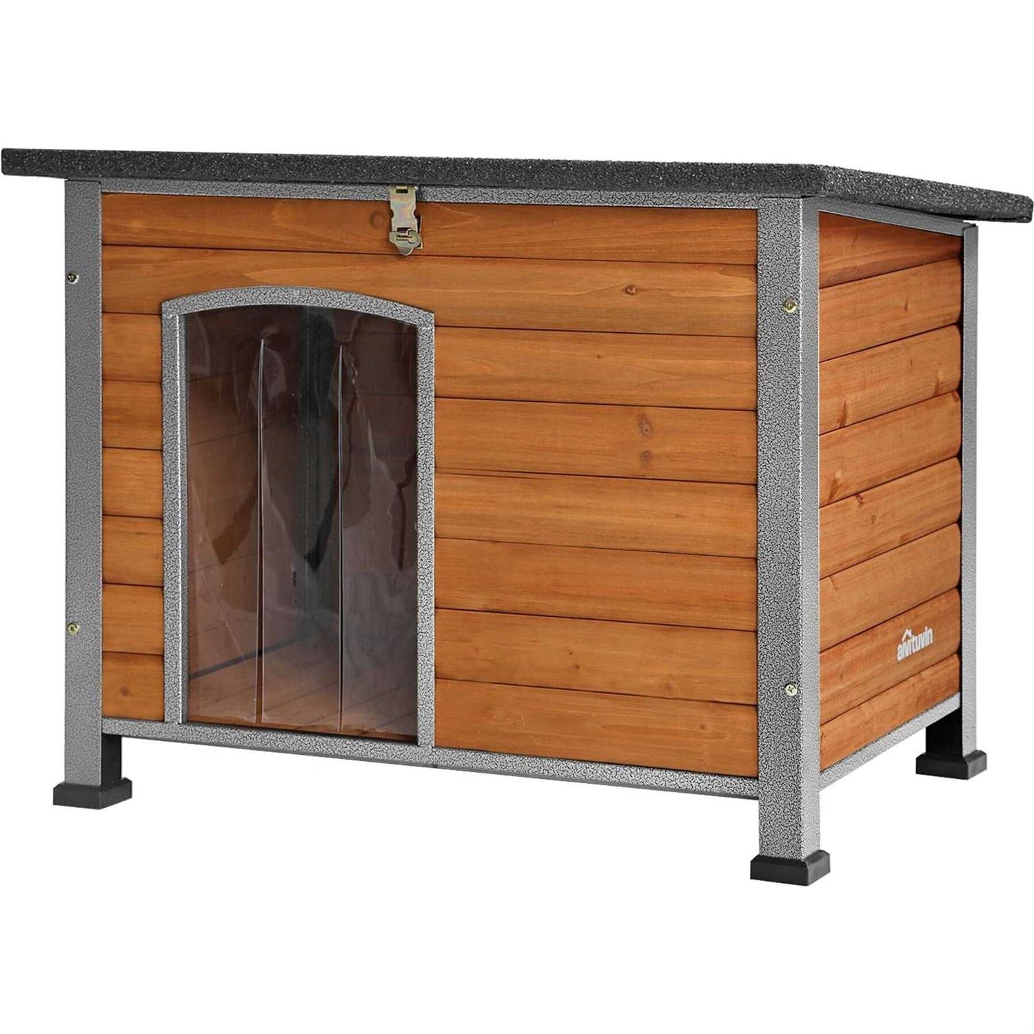 aivituvin Wooden Heavy-Duty Dog Crates House with Strong Iron Frame - Pet Supplies online store