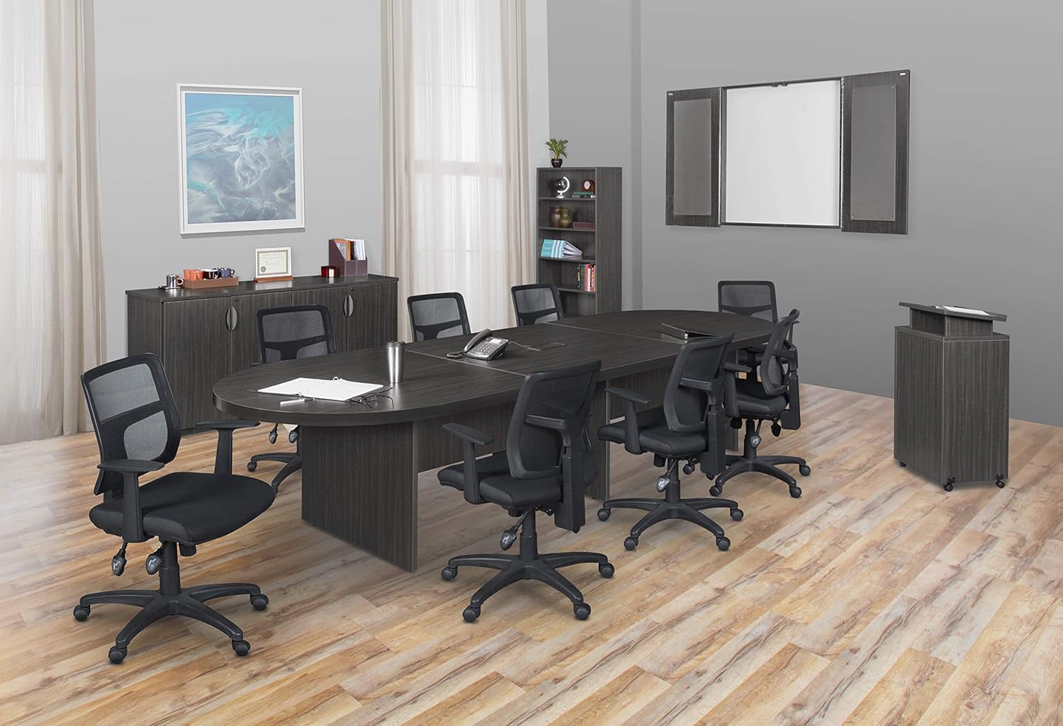 Regency Legacy Modular Conference Table with Tabletop Power & Data Port, 144