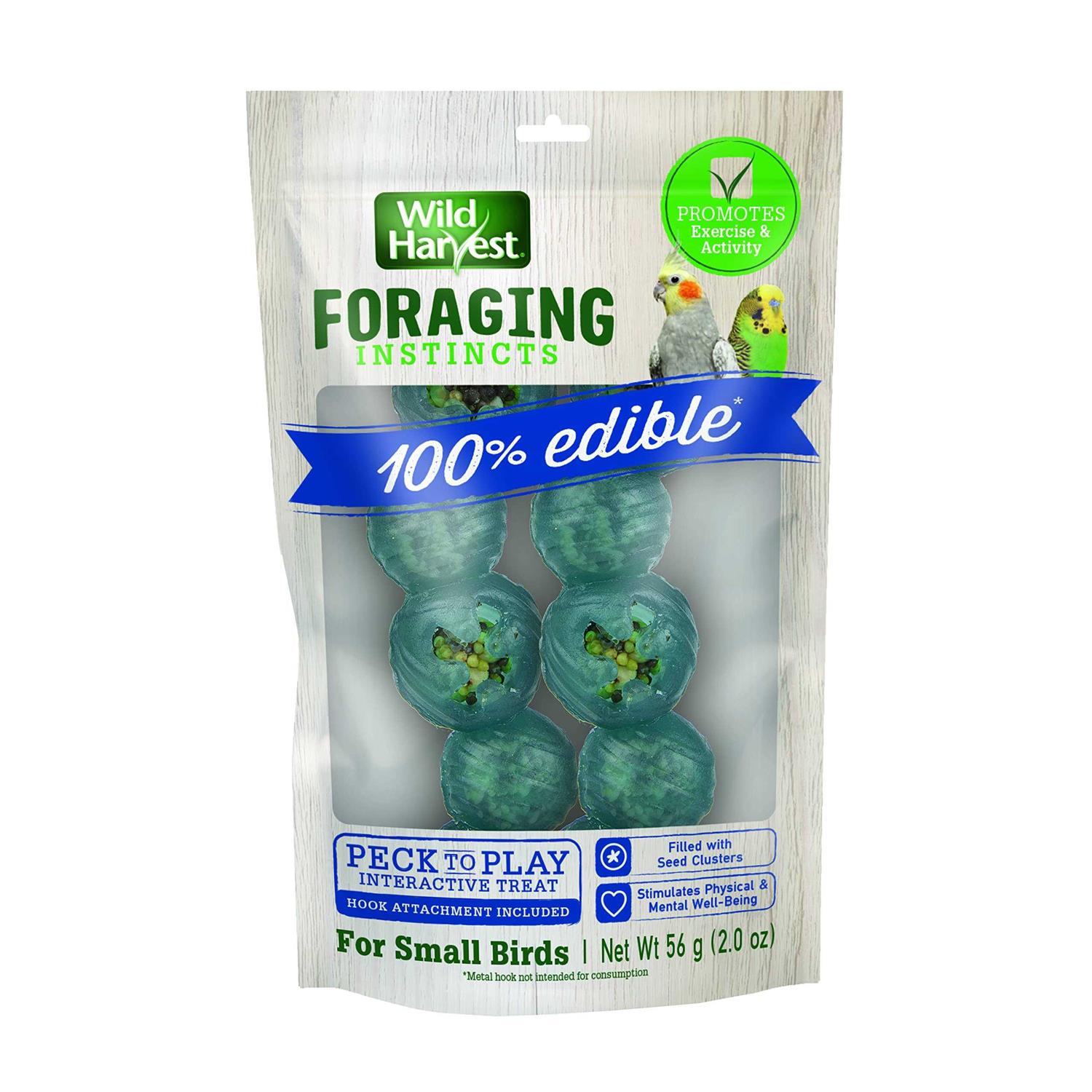 Wild Harvest Foraging Instincts Peck n Play Interactive Treat - Pet Supplies online store