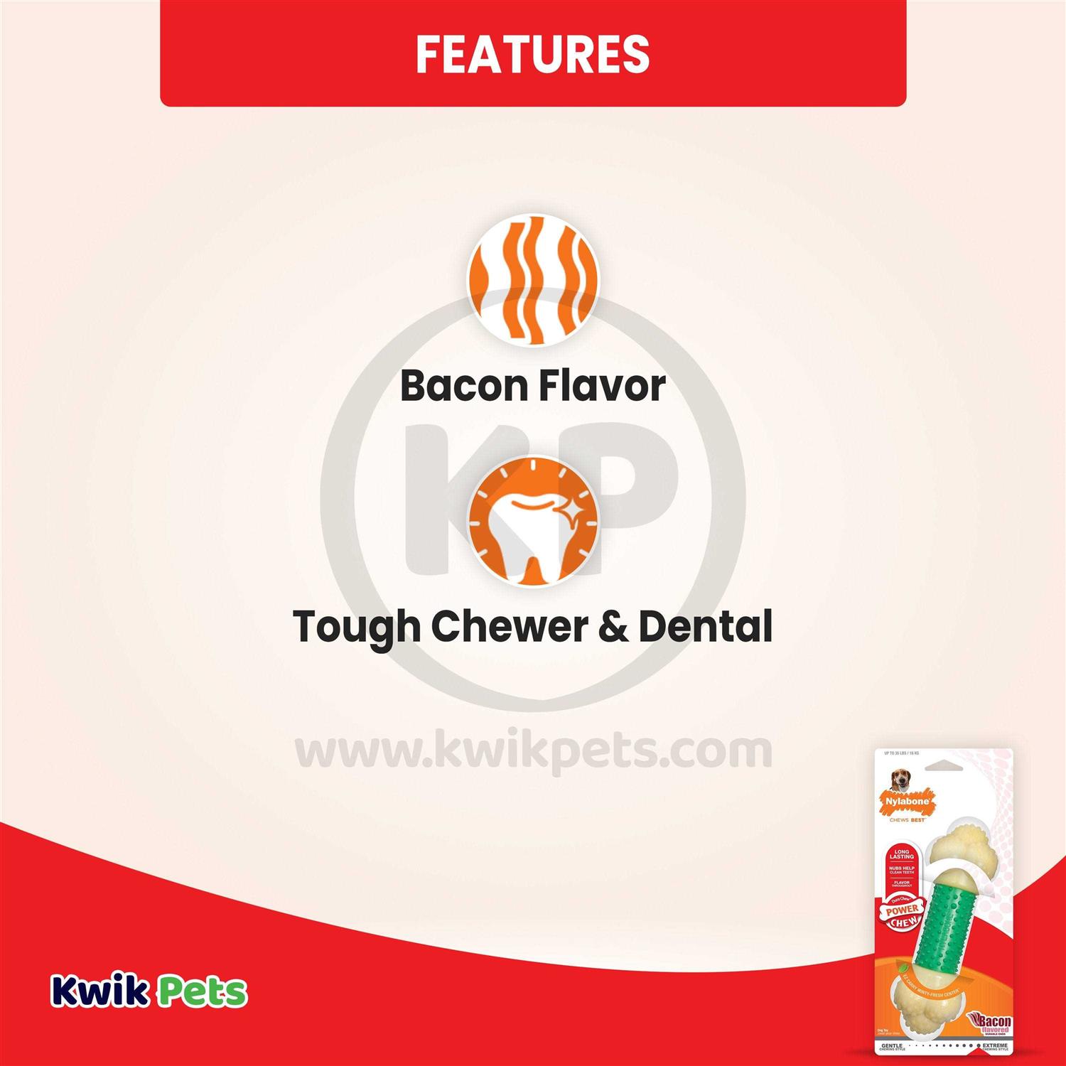 Nylabone Double Action Chew - Pet Supplies online store