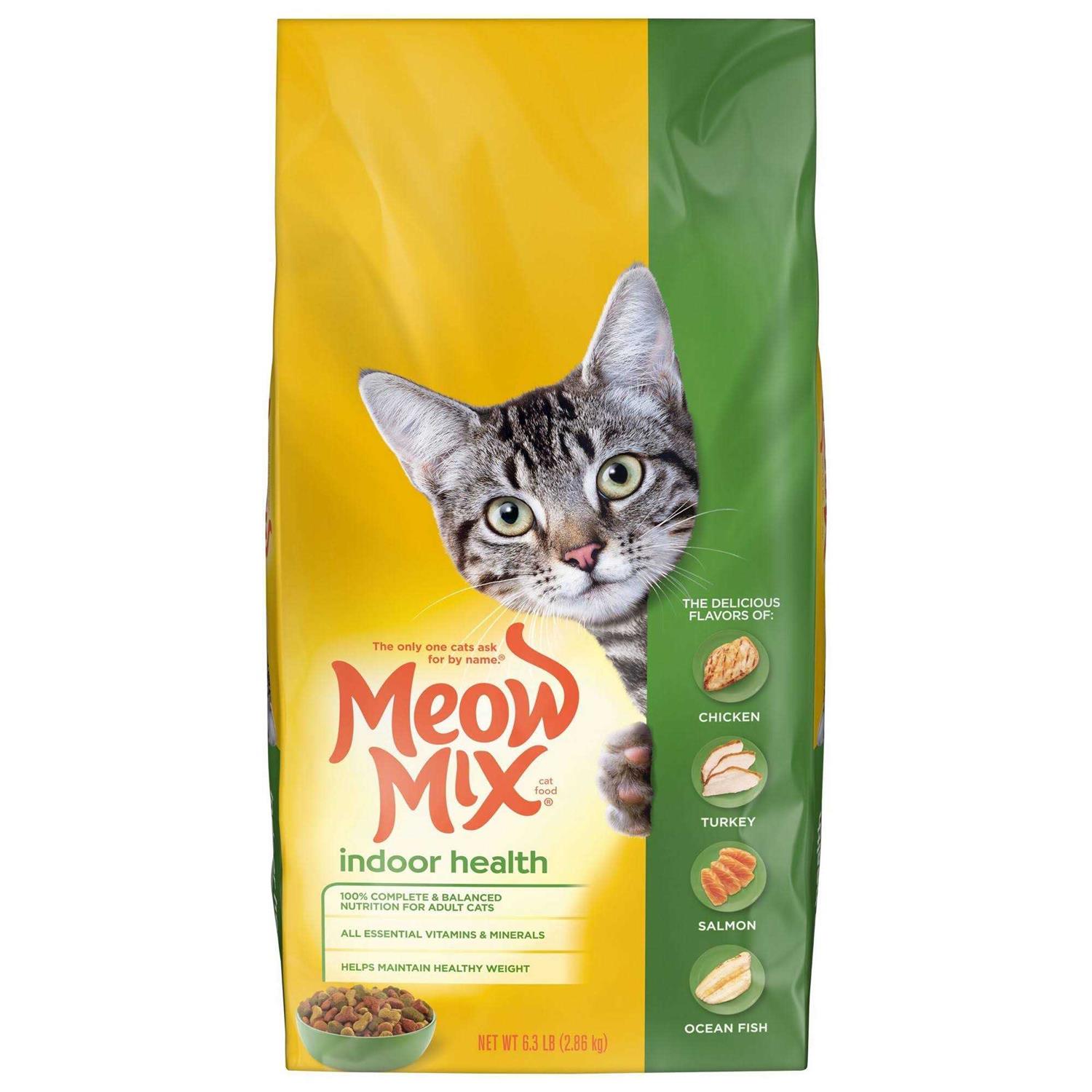 Meow Mix Indoor Dry Cat Food - Pet Supplies online store