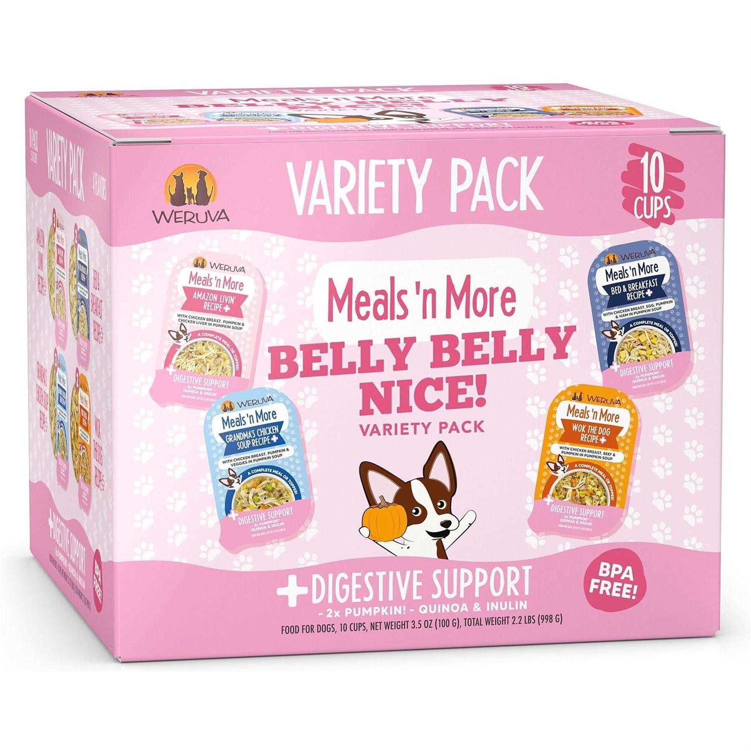 Weruva Dog Meals 'n More Belly Belly Nice! Variety Pack - Pet Supplies online store