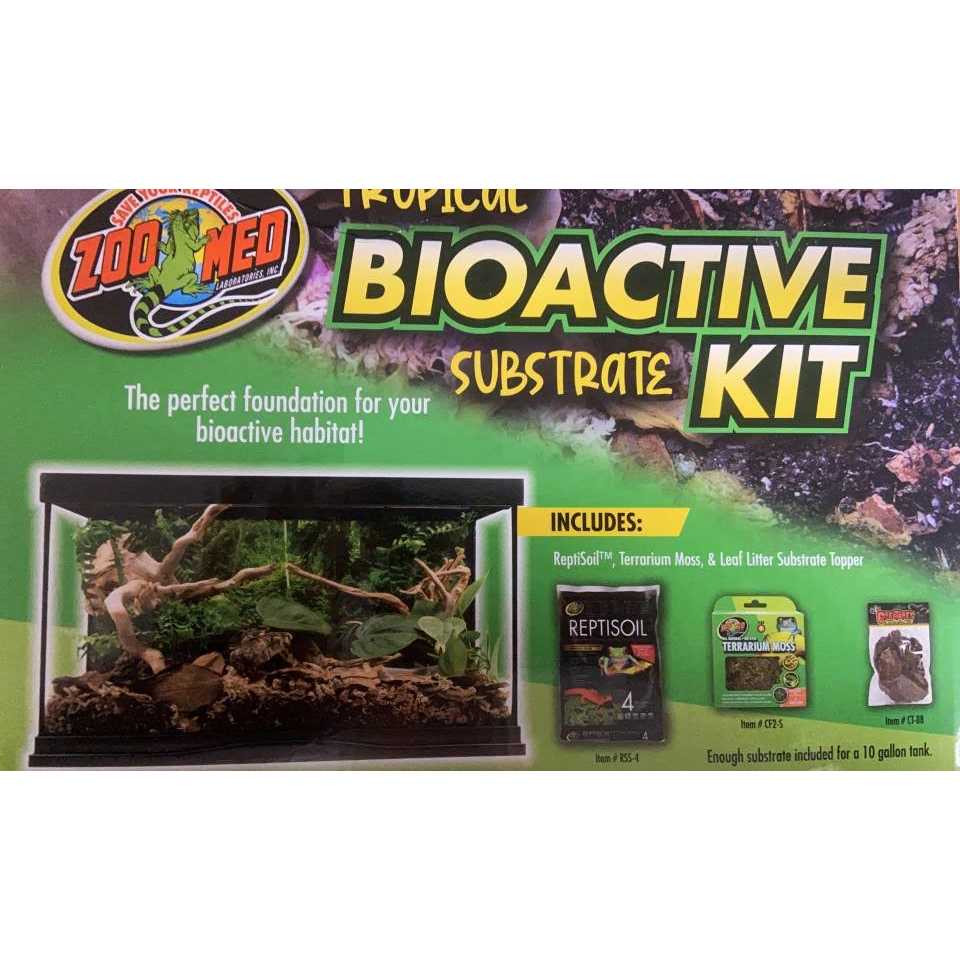 Zoo Med Tropical Bioactive Substrate Kit - Pet Supplies online store