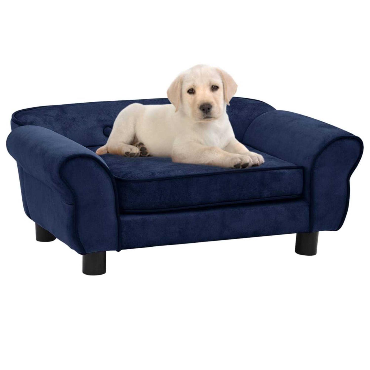 vidaXL Dog Sofa 28.3x17.7x11.8 Plush - Pet Supplies online store