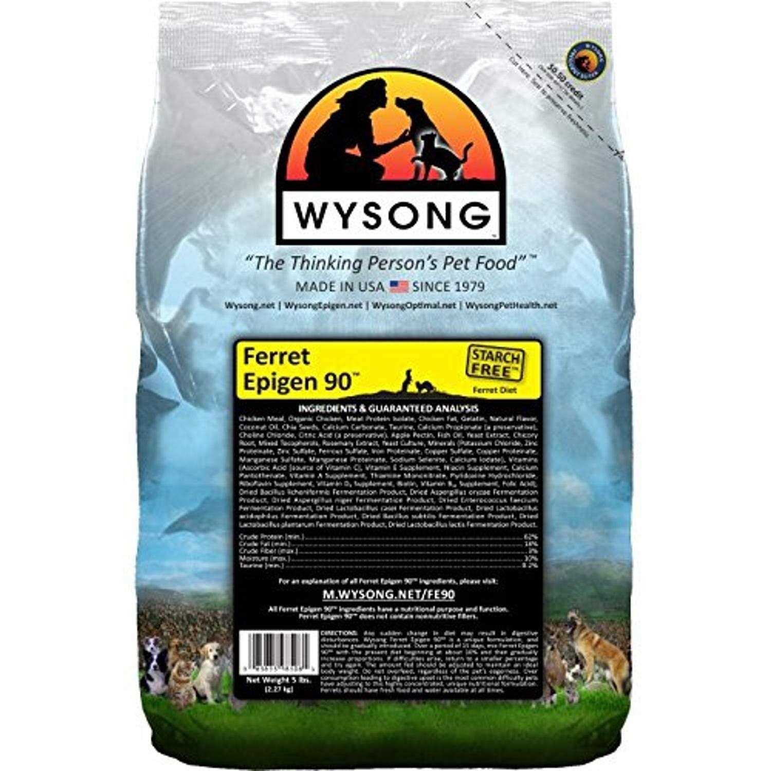 Wysong Epigen 90 Dry Ferret Food - Pet Supplies online store