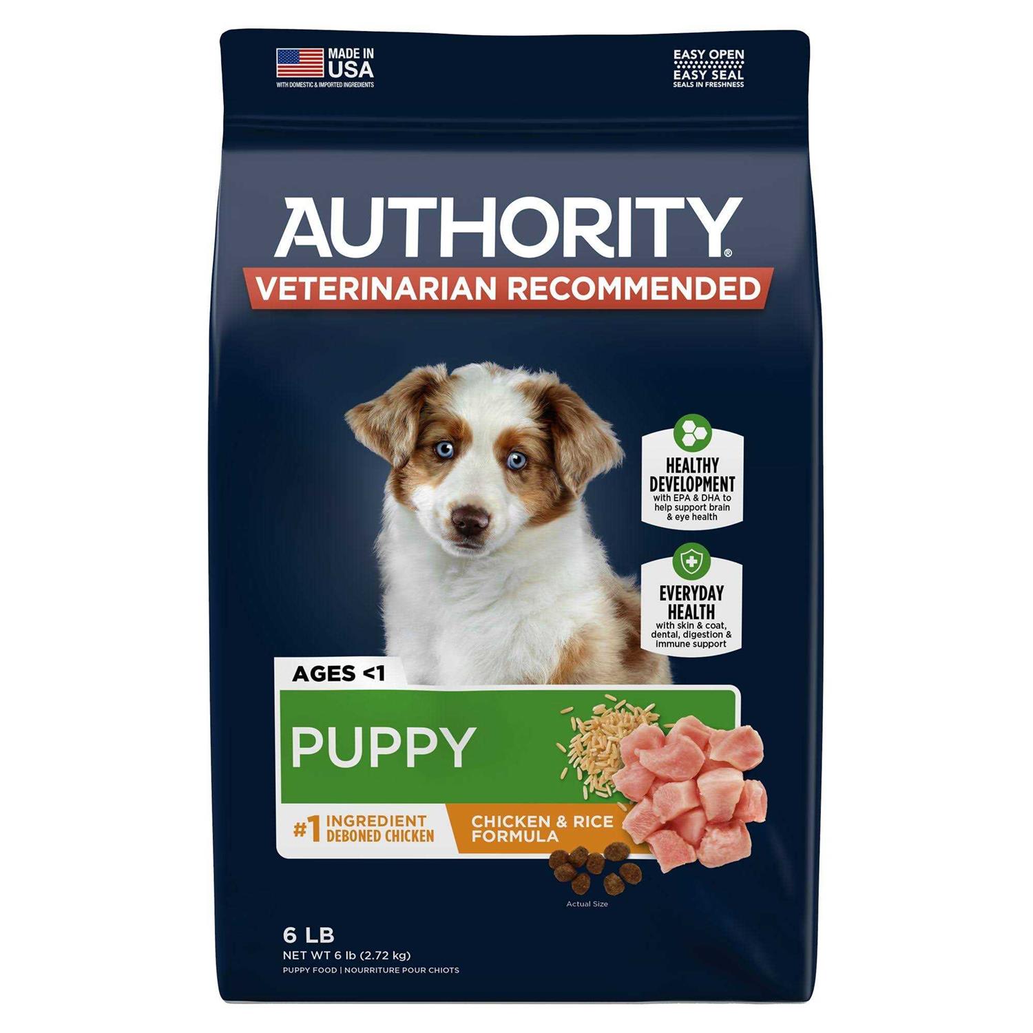 Authority Everyday Health Puppy Dry Dog Food - Pet Supplies online store
