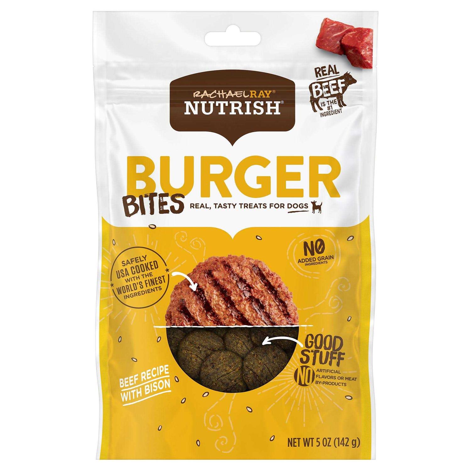 Rachael Ray Nutrish Burger Bites Dog Treats - Pet Supplies online store