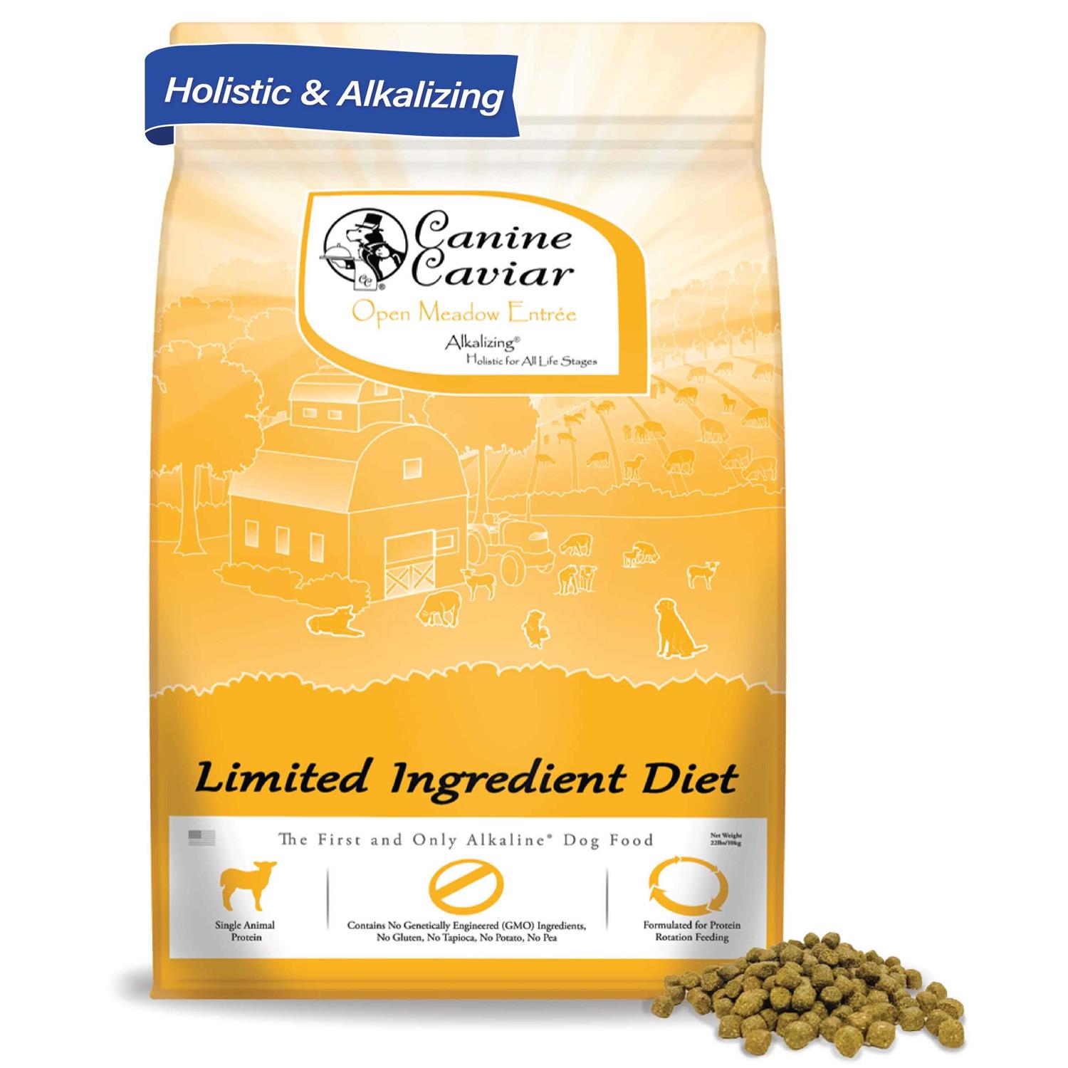 Canine Caviar Open Meadow Holistic Entree Dry Dog Food - Pet Supplies online store