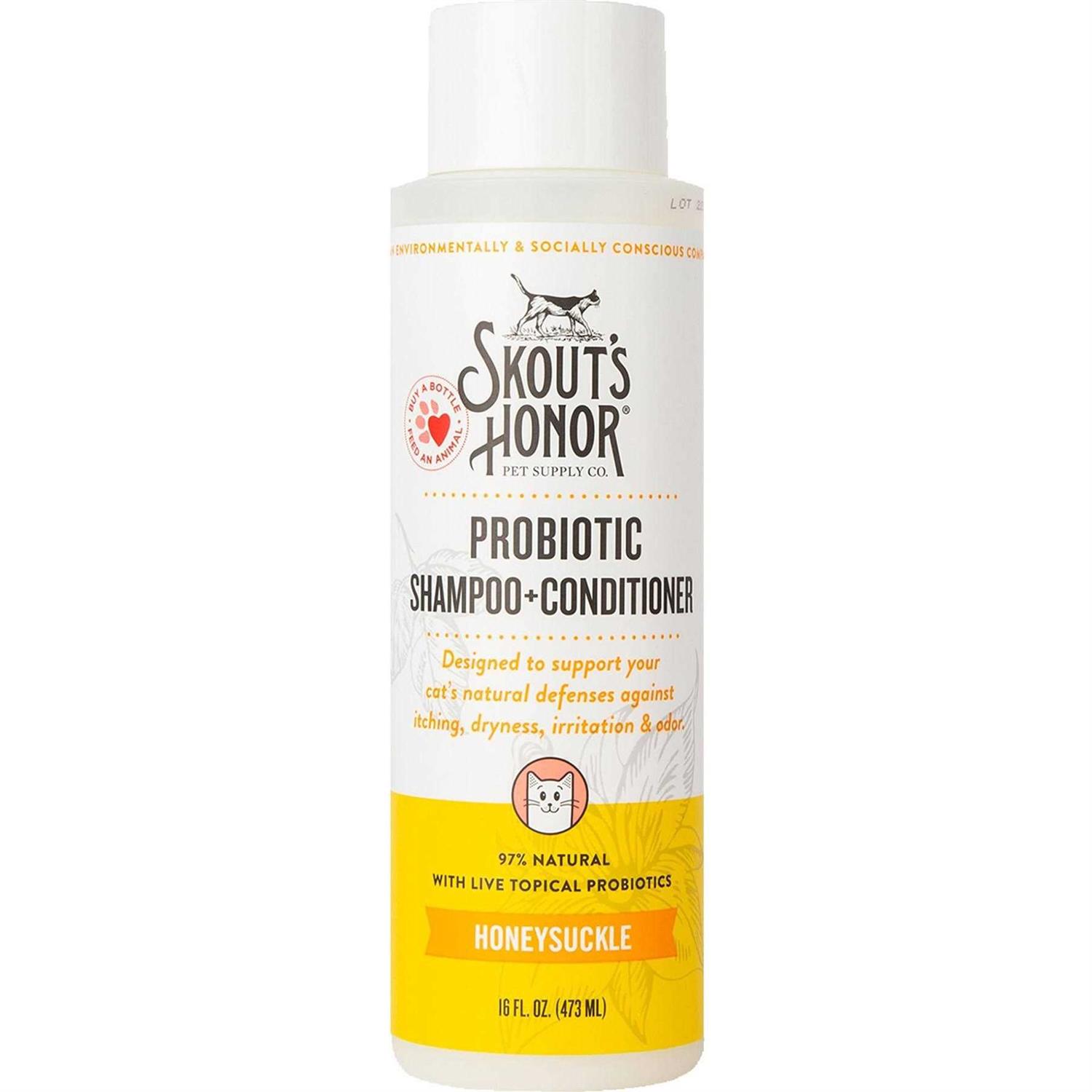 Skout's Honor Probiotic Cat Shampoo Conditioner - Pet Supplies online store