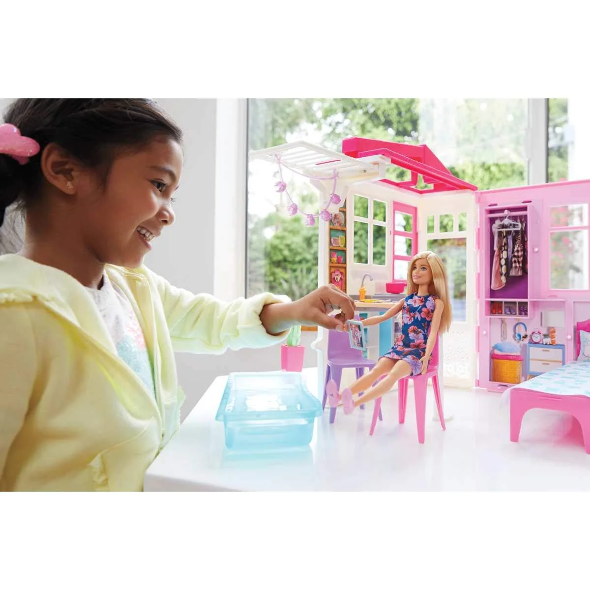 Barbie House and Doll