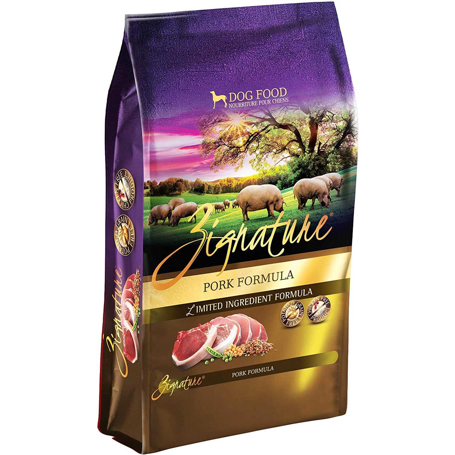 Zignature Limited Ingredient Pork Dry Formula Dog Food - Pet Supplies online store