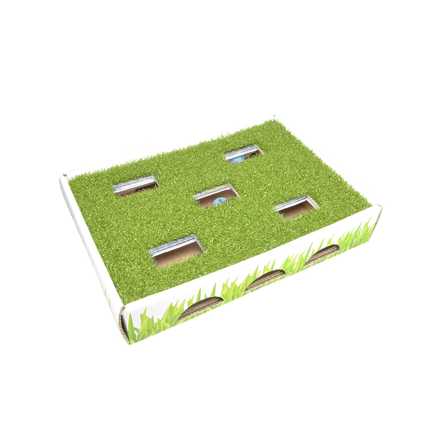 Petstages Grass Patch Hunting Box Cat Toy - Pet Supplies online store