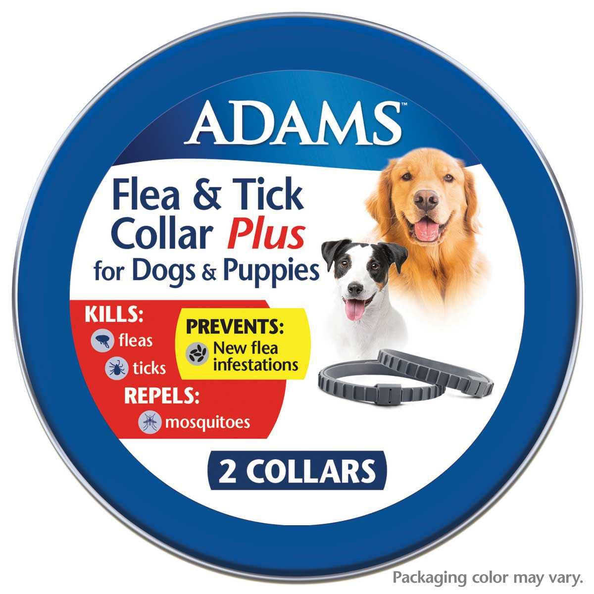Adams Flea Tick Collar Plus for Dogs Puppies - Pet Supplies online store