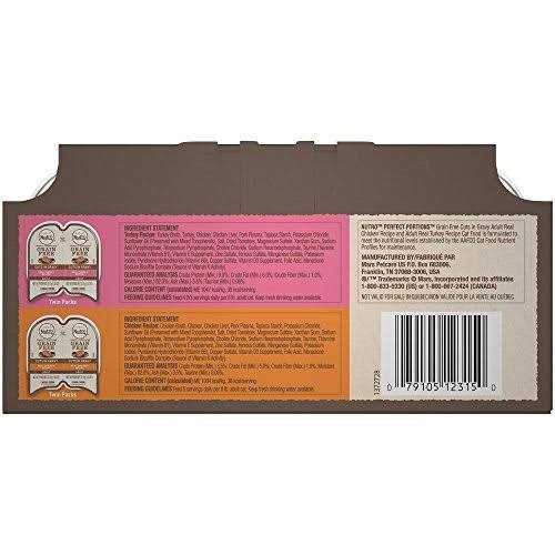 Nutro Perfect Portions Grain Free Cuts in Gravy Turkey Wet Cat Food - Pet Supplies online store