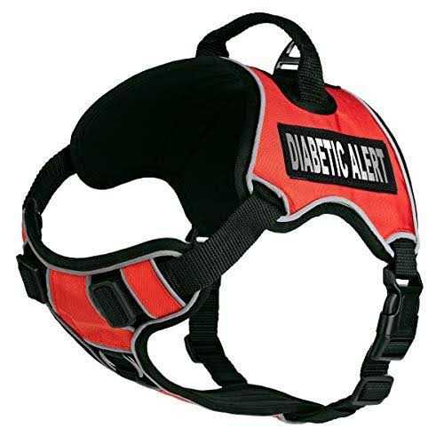 Dogline Quest No-Pull Dog Harness Removable Patches Reflective Soft Comfortable Dog Vest with Quick Release Dual Buckles - Pet Supplies online store