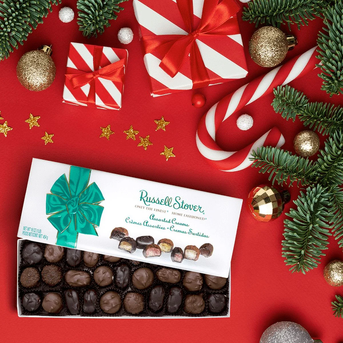 russell stover assorted creams, 16 oz. box