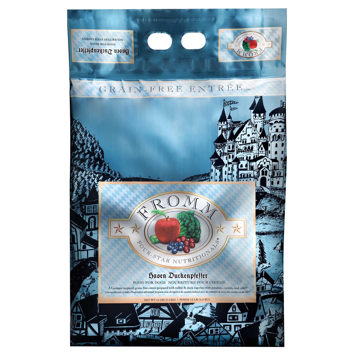Fromm Four Star Hasen Duckenpfeffer Dog Food - Pet Supplies online store