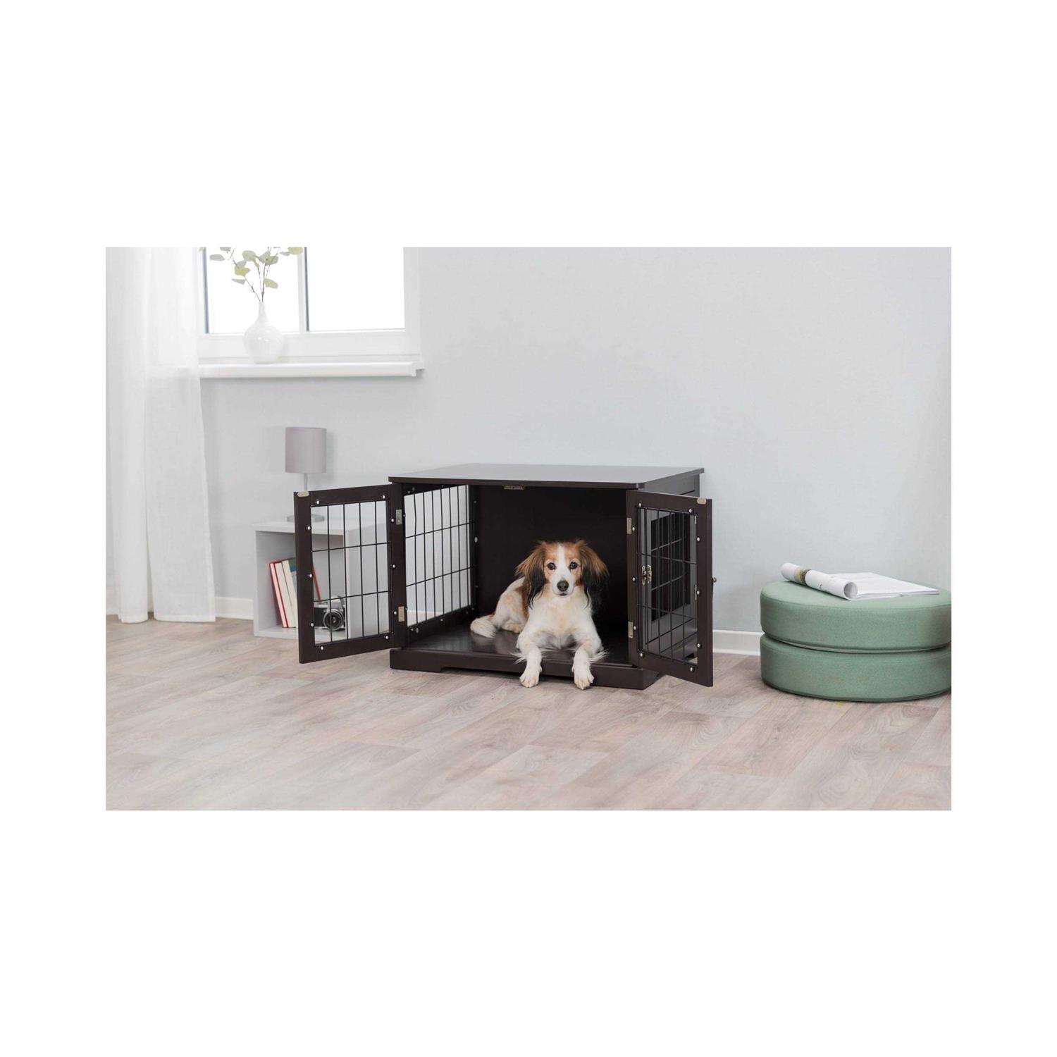 TRIXIE Pet Home End Table Indoor Kennel Furniture Style Crate - Pet Supplies online store