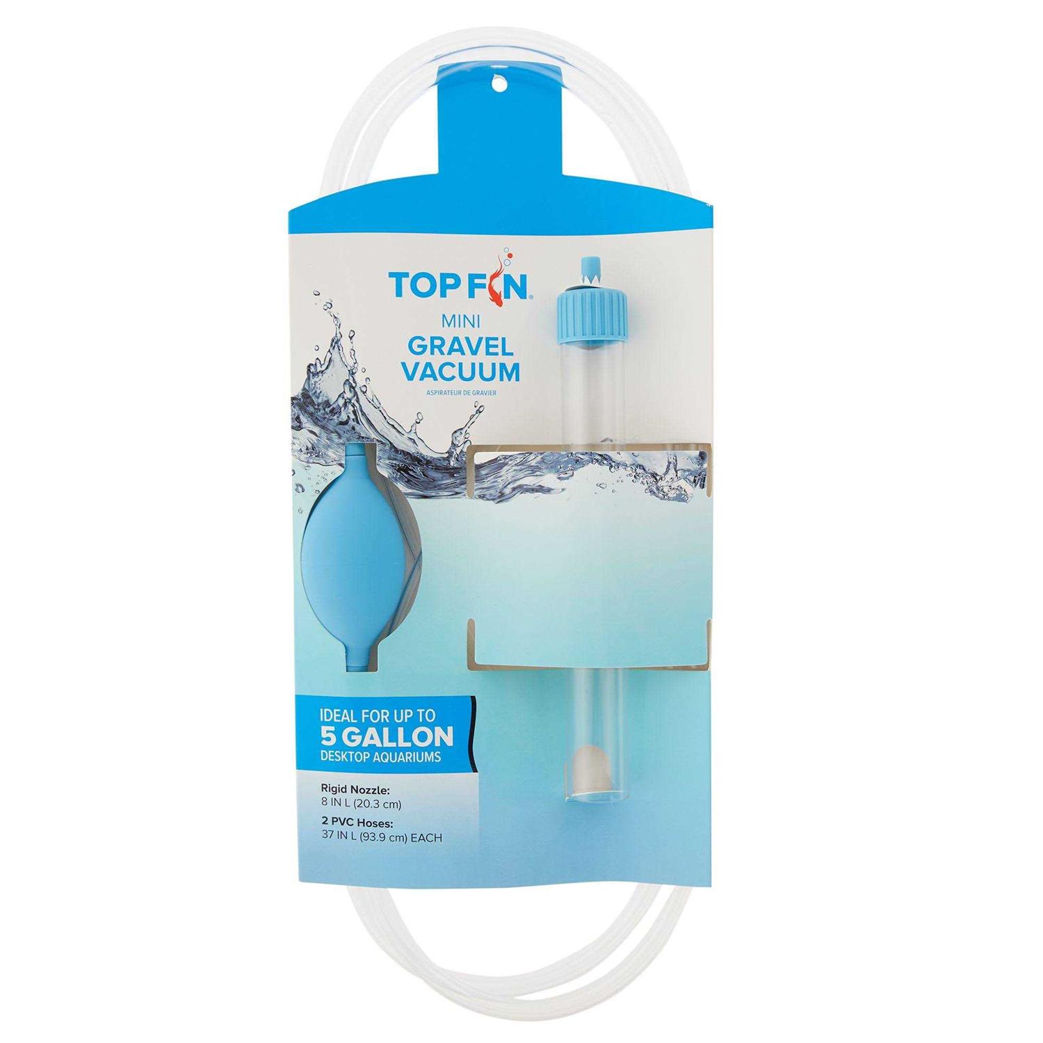 Top Fin Mini Aquarium Tank Gravel Vacuum - Pet Supplies online store