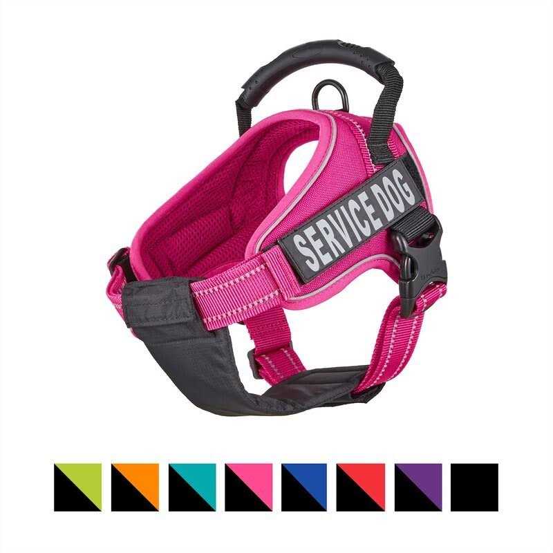 Chai's Choice Premium Service Dog Vest Service Dog Harness with Reflective Service Dog Patches and Sturdy Handle Dogs - Pet Supplies online store