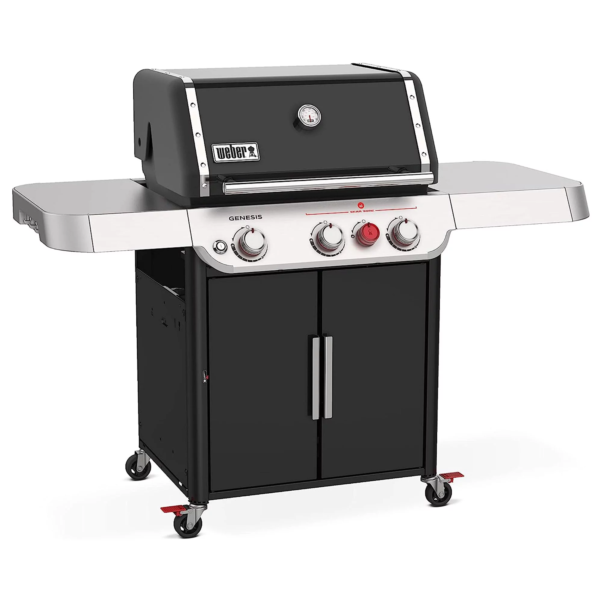 Weber Genesis E-325s 3-Burner Propane Gas Grill in Black