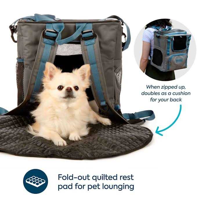 Sherpa Trek Tote 2-in-1 Pet Backpack & Tote for Cats & Dogs - Pet Supplies online store