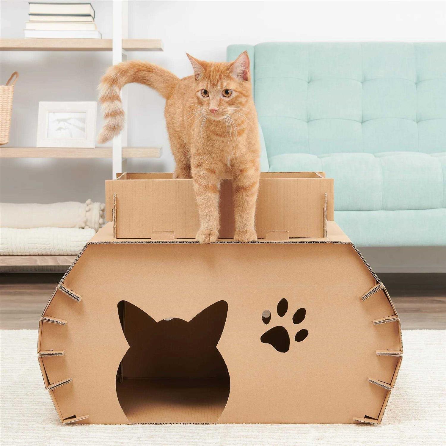 Carlson Pet Products Cat Camper and Scratcher - Pet Supplies online store