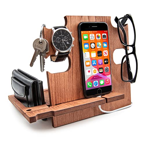 Phone Docking Station Night Stand (CHERRY)