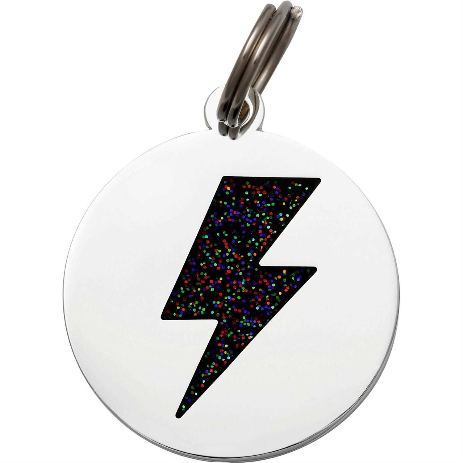 Two Tails Pet Company Lightning Bolt Pet ID Tag - Pet Supplies online store