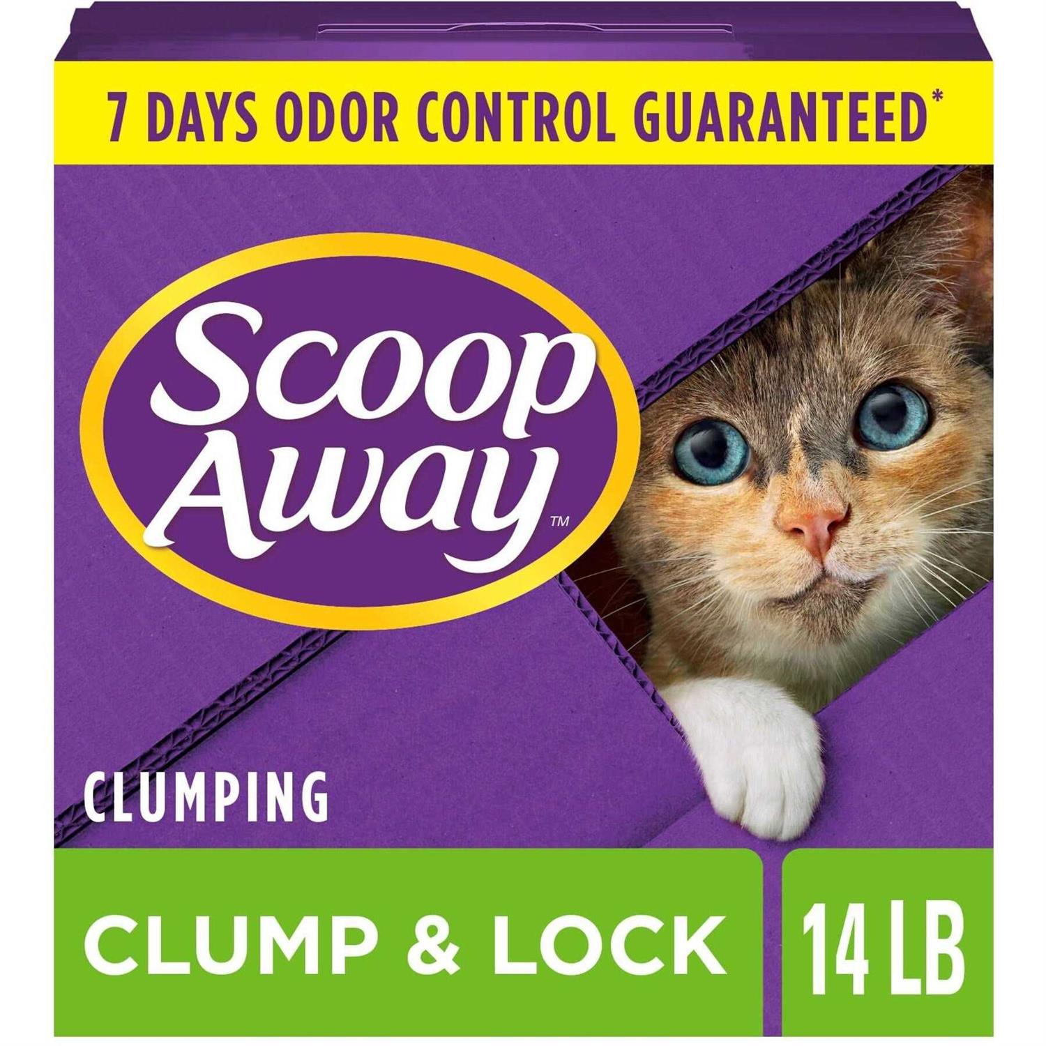 Scoop Away Clump & Lock Cat Litter - Pet Supplies online store