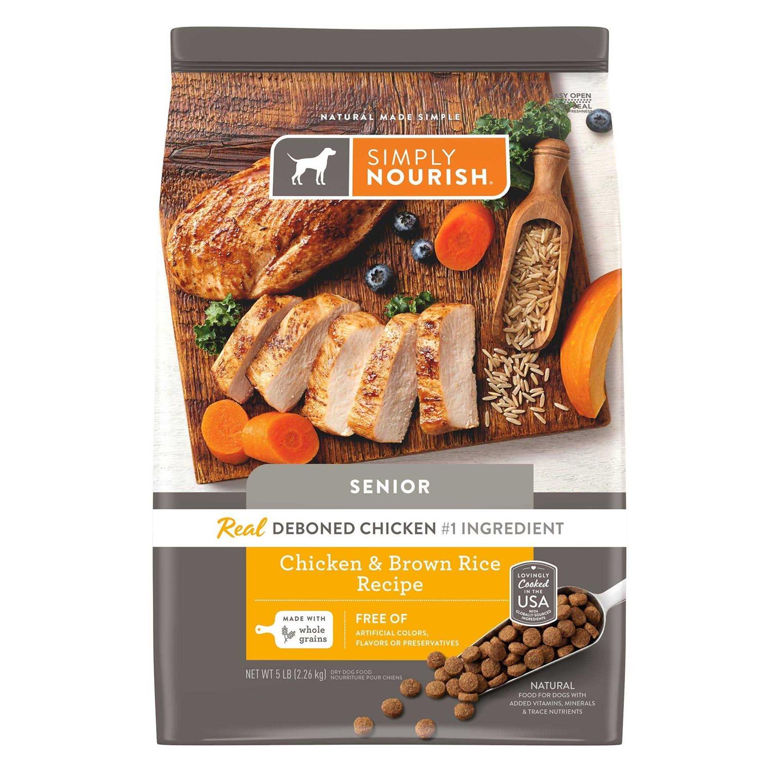 Simply Nourish Original Senior Dry Dog Food - Pet Supplies online store