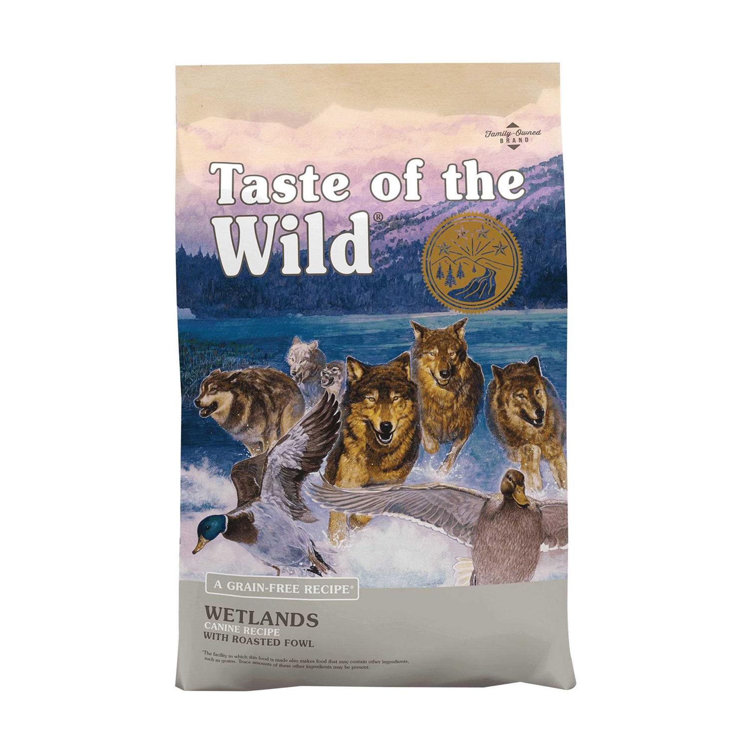 Taste of the Wild Dog Food Wetlands - Pet Supplies online store