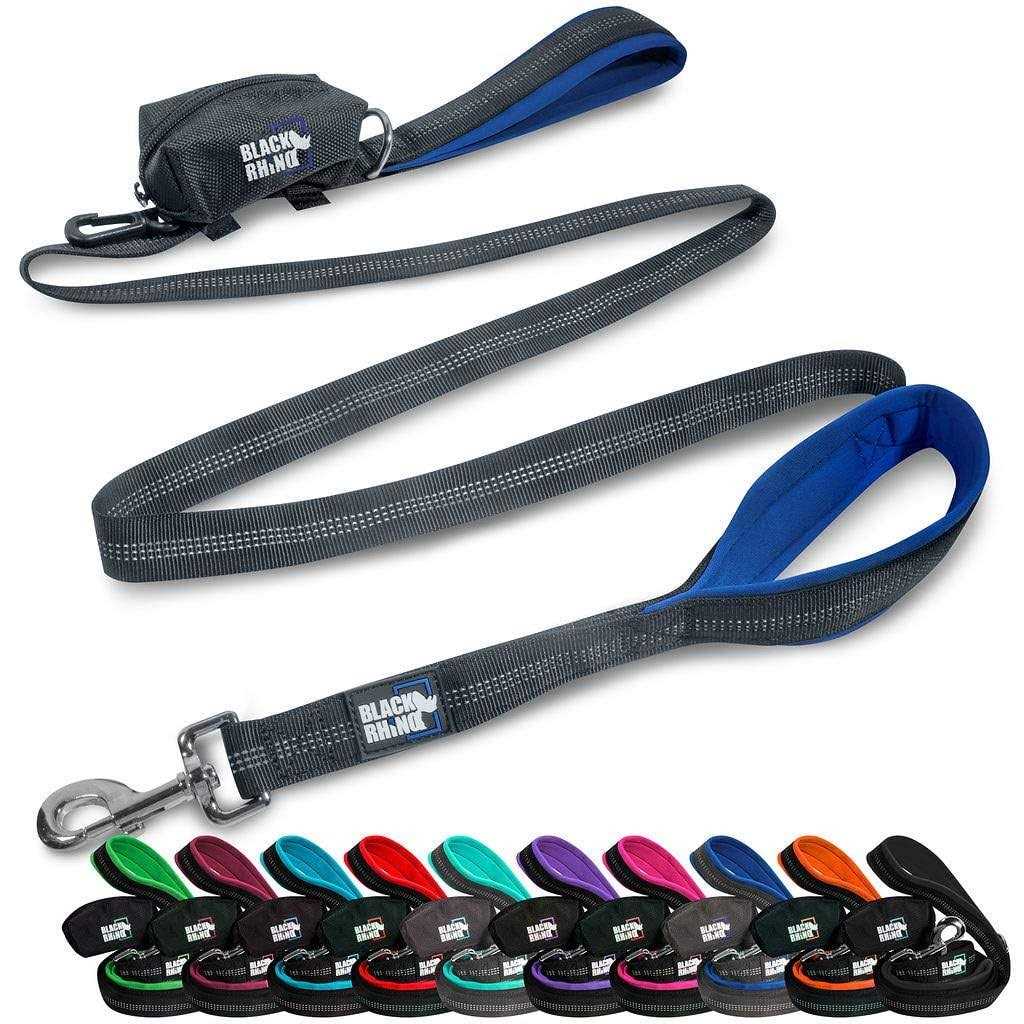 Black Rhino Dog Leash Heavy Duty Medium & Large Dogs Long Leashes - Pet Supplies online store
