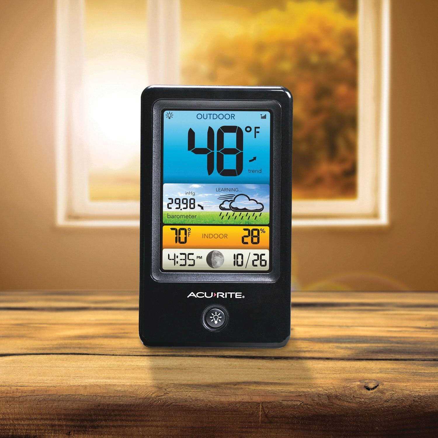 Acurite Wireless Color Forecaster with Temperature & Humidity - Pet Supplies online store