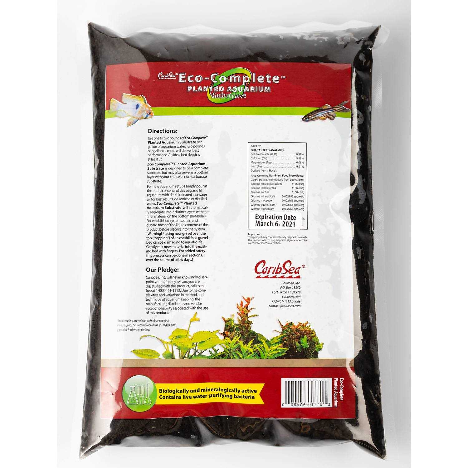 CaribSea Eco Complete Planted Aquarium Substrate - Pet Supplies online store