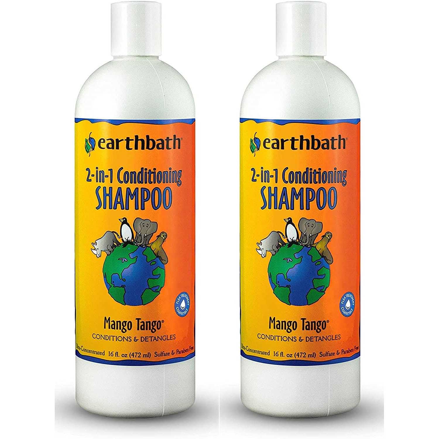 Earthbath Mango Tango 2-in-1 Conditioning Shampoo - Pet Supplies online store