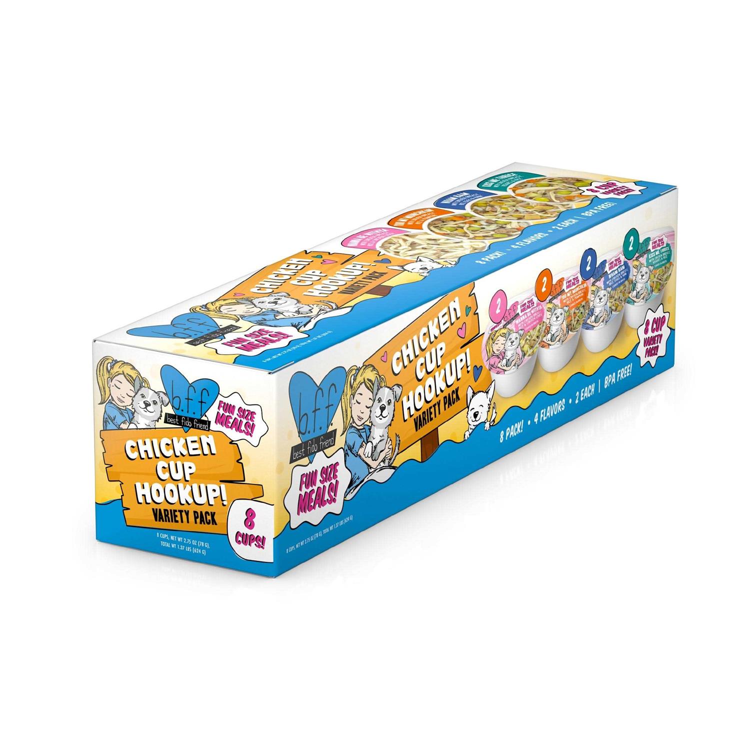 Weruva Best Fido Friend Fun Size Meals Chicken Cup Hookup - Pet Supplies online store