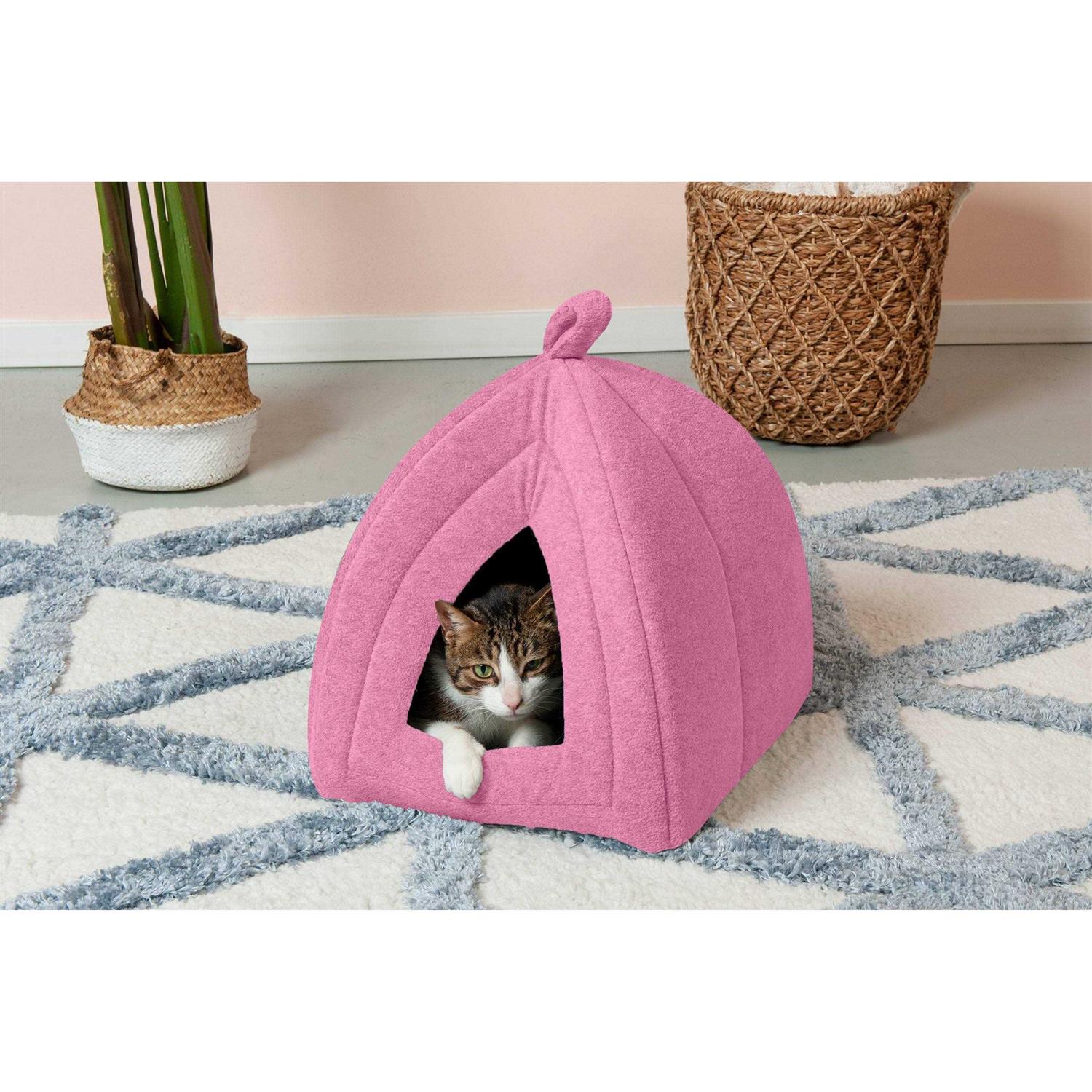 FurHaven Fleece Pet Bed Tent - Pet Supplies online store
