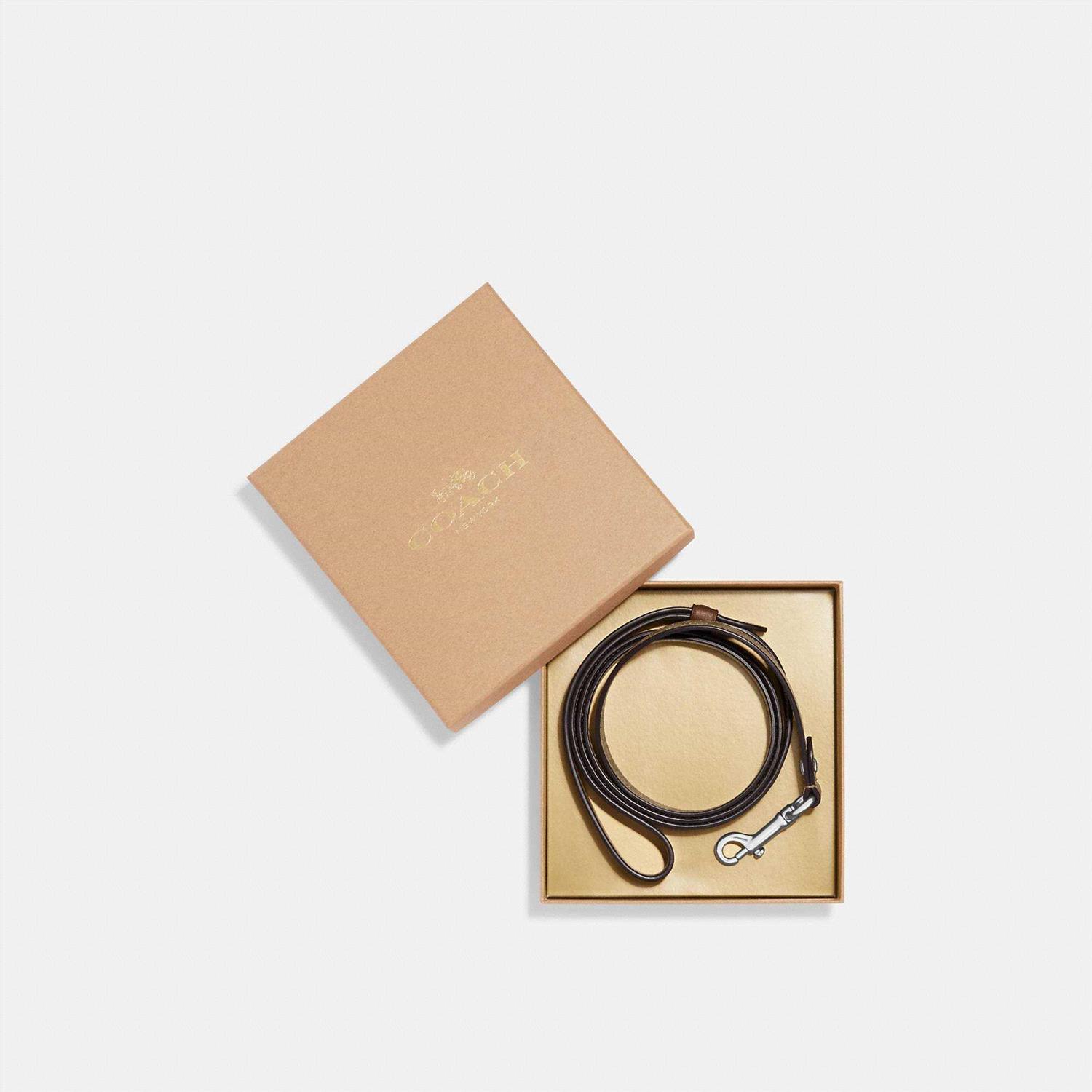 Coach Outlet Boxed Pet Leash In Signature Canvas - Pet Supplies online store