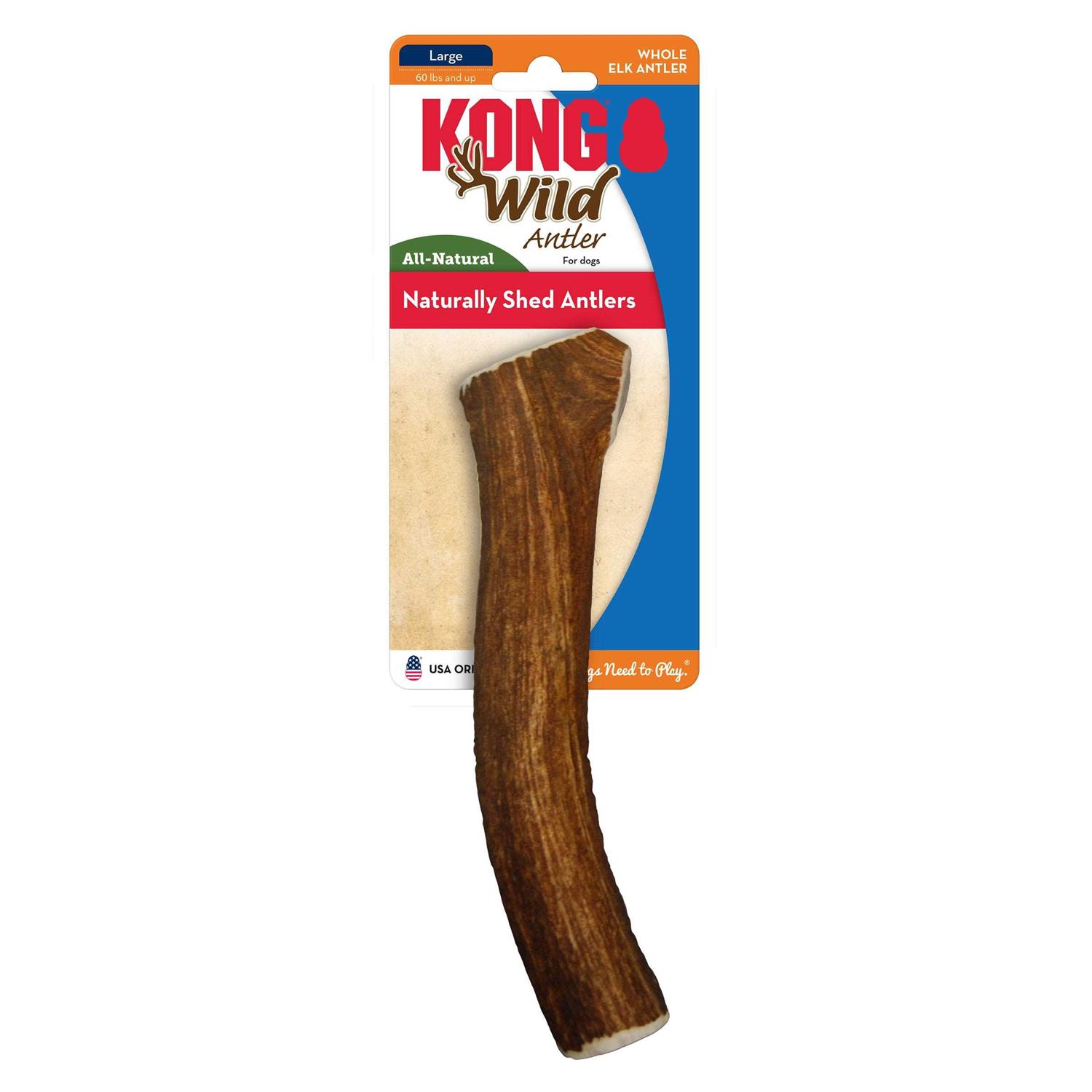 Kong Whole Wild Elk Antler - Pet Supplies online store