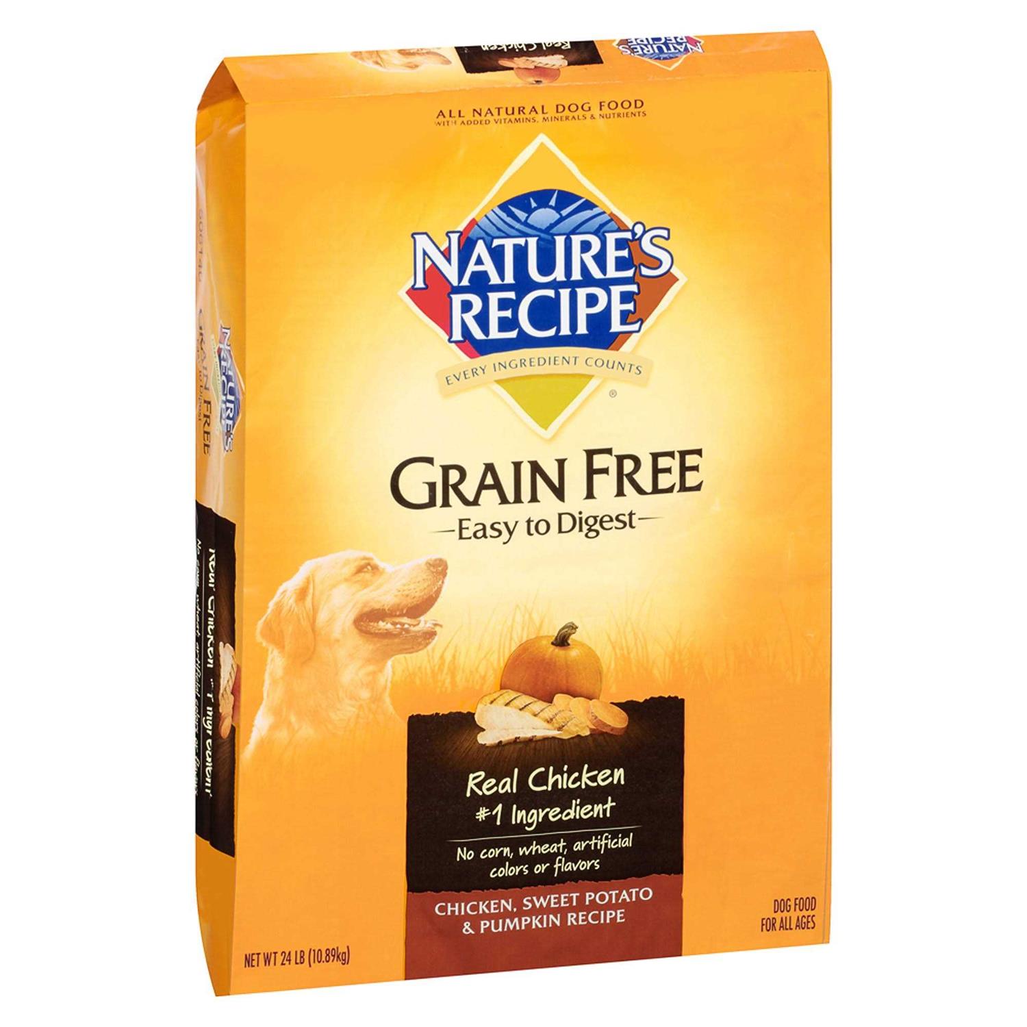 Nature's Recipe Grain Free Chicken Dry Dog Food - Pet Supplies online store