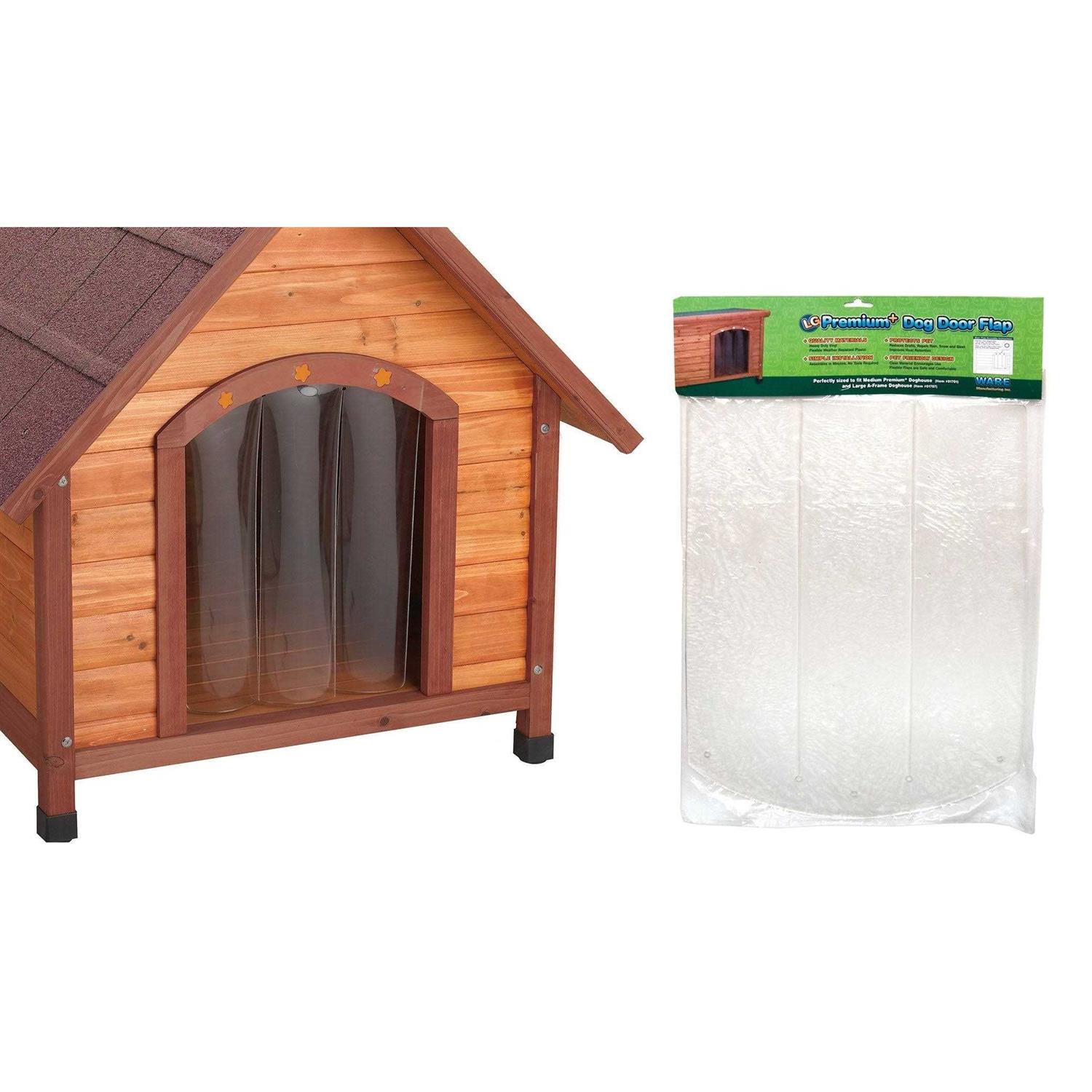 Ware Premium Plus A Frame Dog House Door Flap - Pet Supplies online store