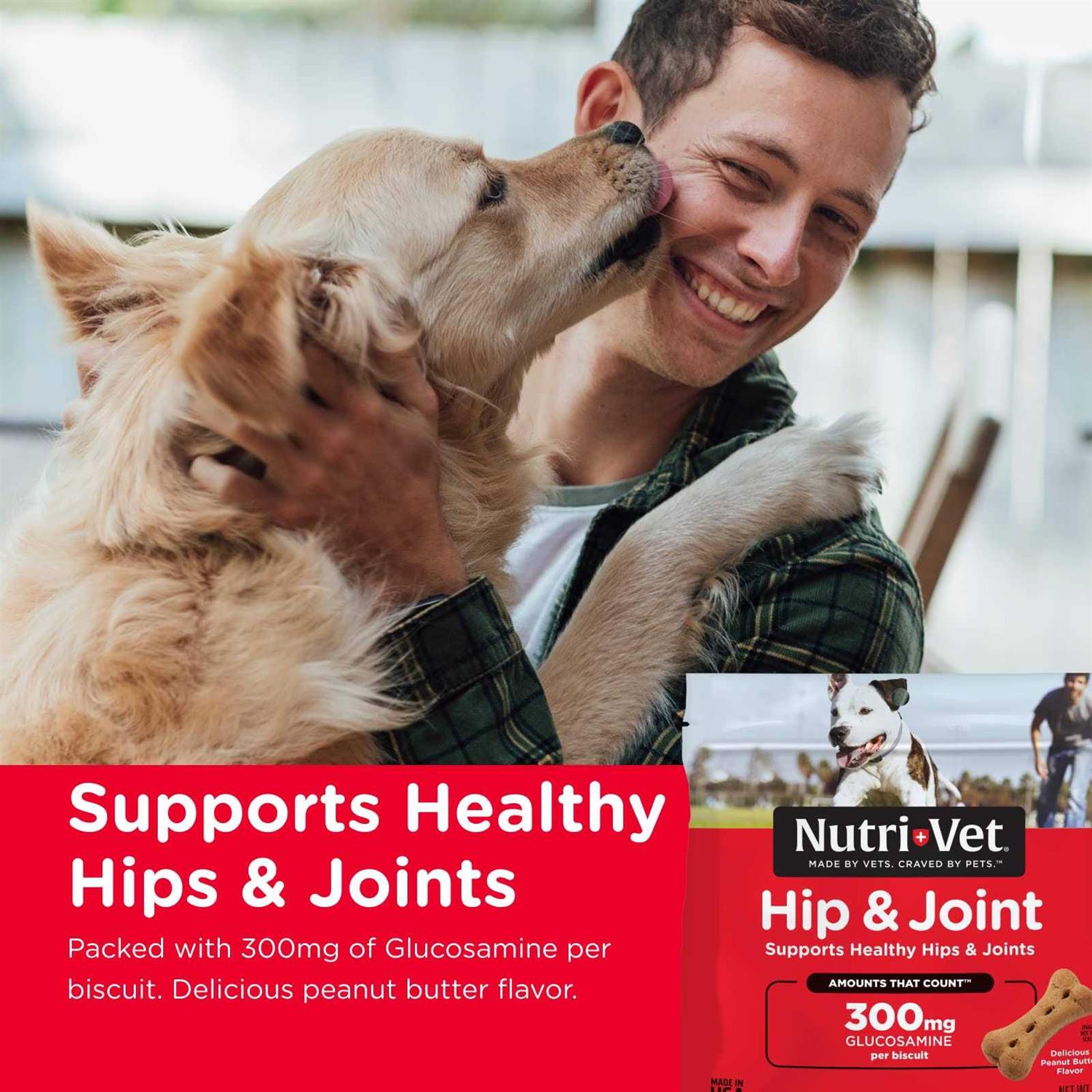 Nutri-Vet Hip & Joint Biscuits - Pet Supplies online store